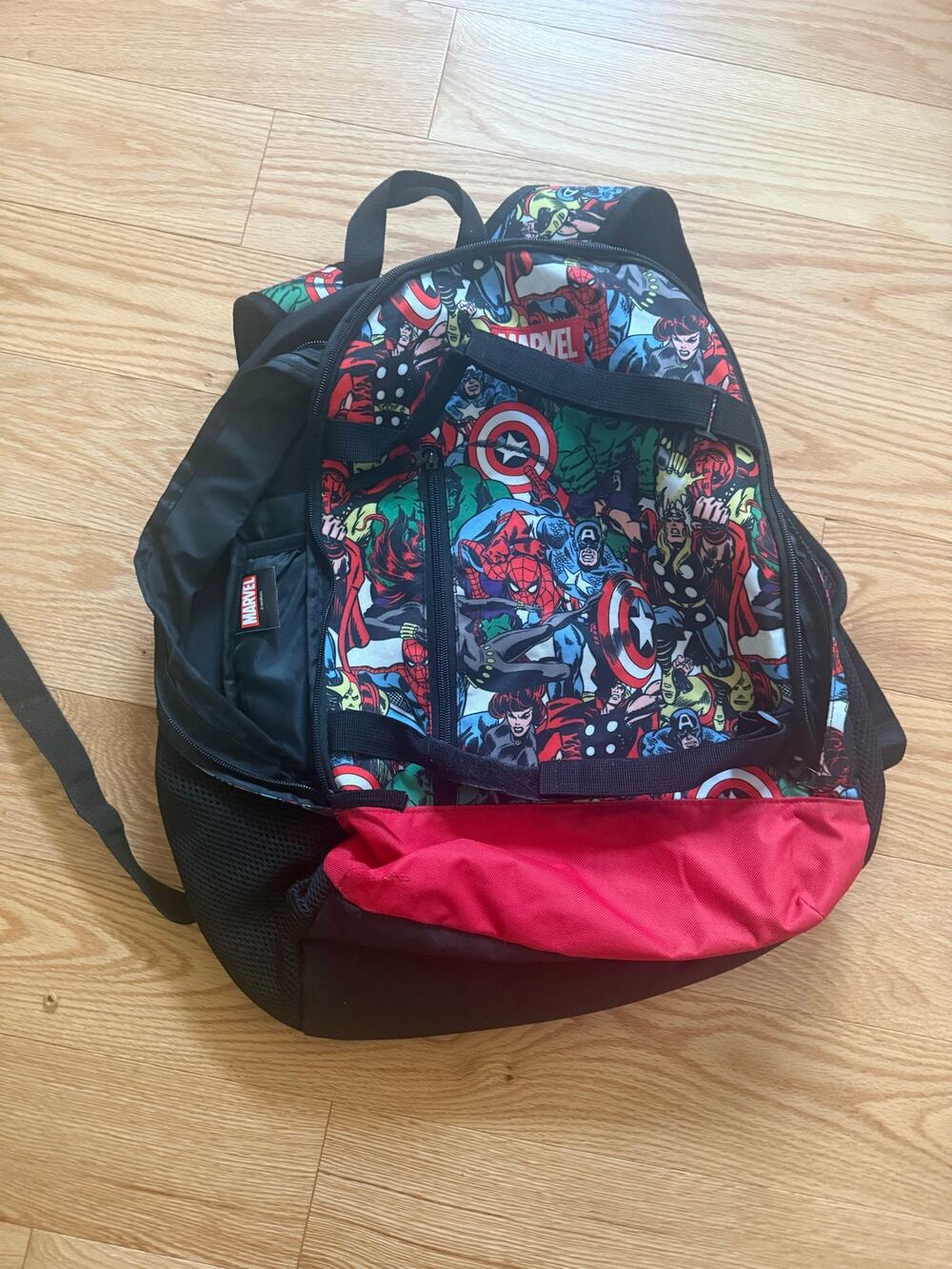 Marvel Comics Multi-character Backpack Superhero All-over Print